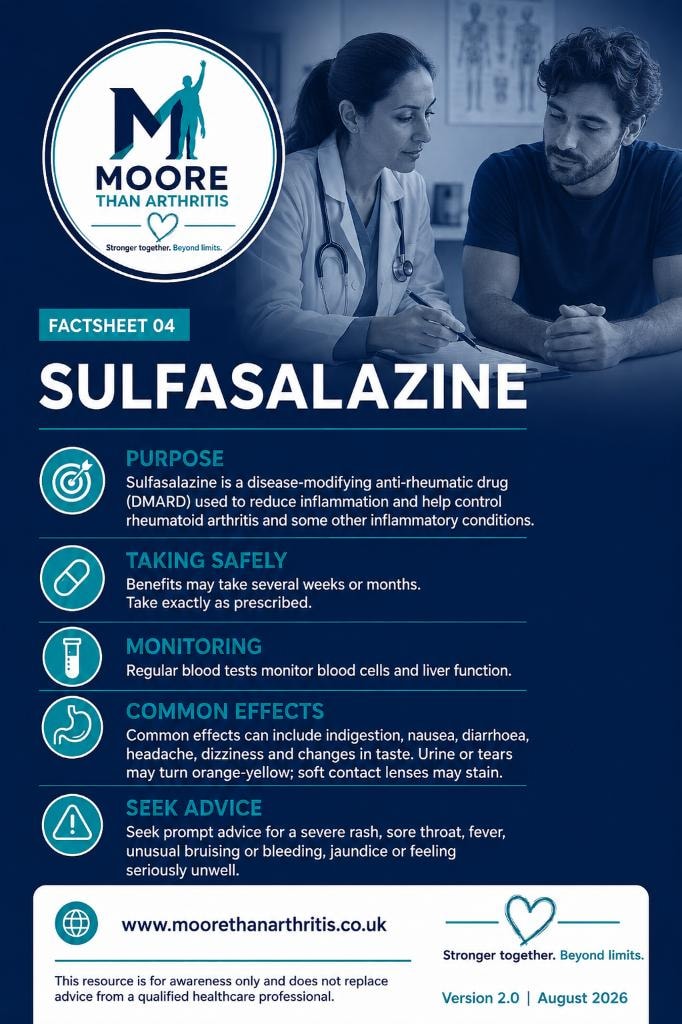 Factsheet 04 — Sulfasalazine