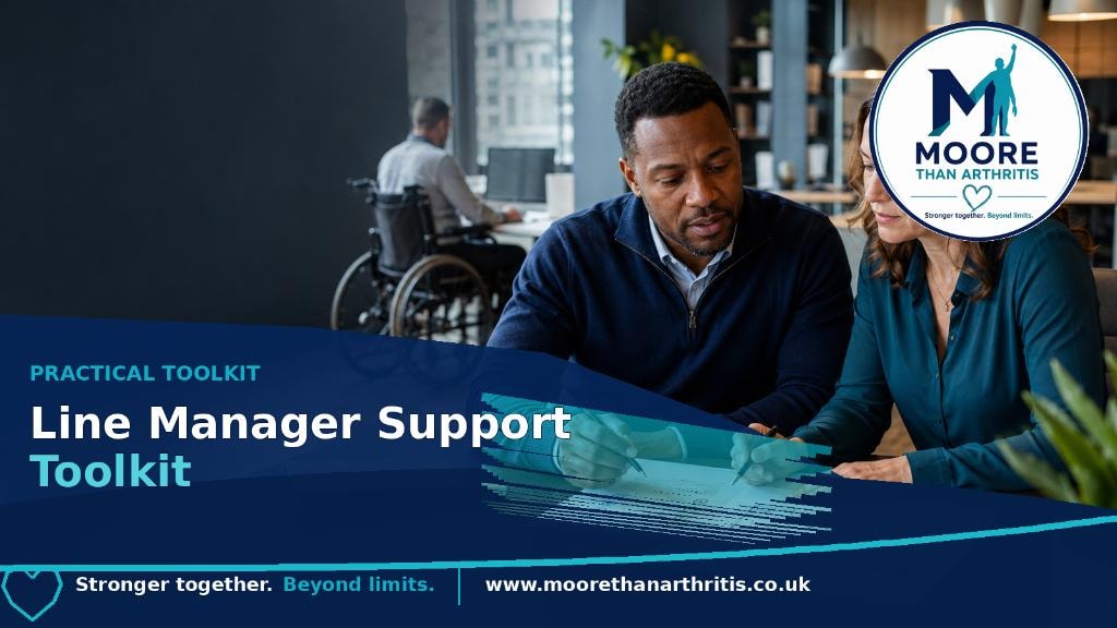 Line Manager Support Toolkit — practical toolkit from Moore Than Arthritis