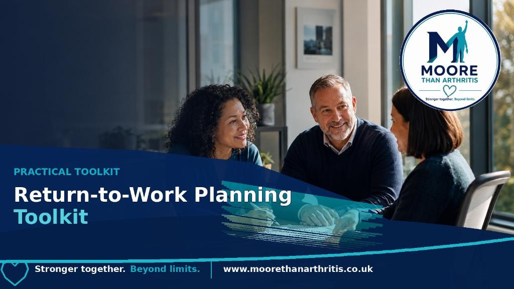 Return-to-Work Planning Toolkit — practical toolkit from Moore Than Arthritis